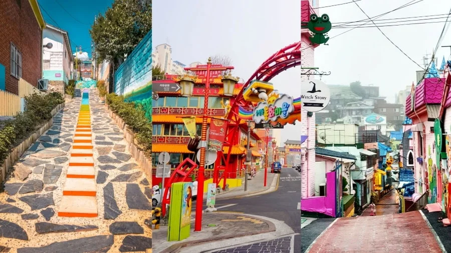 Làng Cổ Tích Songwol-dong là một trong những địa điểm du lịch ở Incheon Hàn Quốc mà bạn không nên bỏ qua