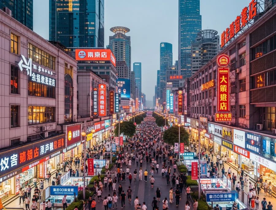 Đại lộ Hoa Cường (Huaqiangbei) được mệnh danh là "thiên đường công nghệ" của Trung Quốc