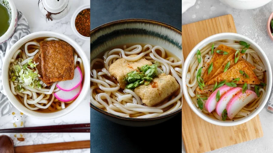 Kitsune Udon là một trong những món mì Udon được yêu thích nhất ở Osaka