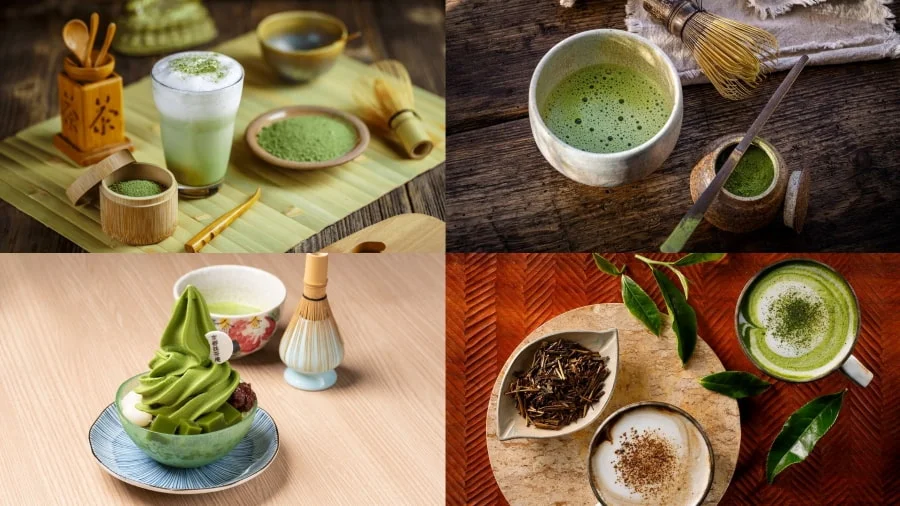 Matcha tại Osaka được biến tấu thành vô số món tráng miệng và đồ uống hấp dẫn khác nhau