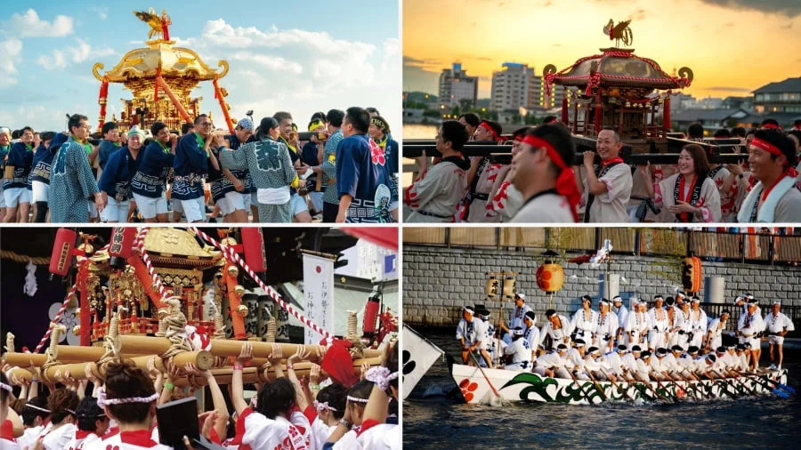 Lễ hội Tenjin – Linh thiêng và náo nhiệt tại Osaka