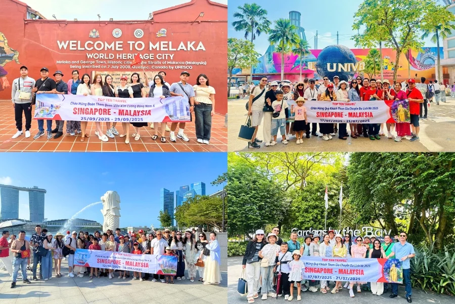 Tour Singpore - Malaysia đưa du khách khám phá những thành phố sôi động và công trình kiến trúc độc đáo của hai quốc gia xinh đẹp này