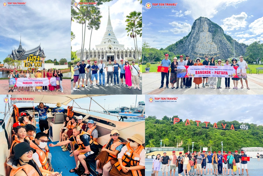 Tour du lịch Thái Lan Tết 2026 là lựa chọn lý tưởng với vô số các hoạt động hấp dẫn