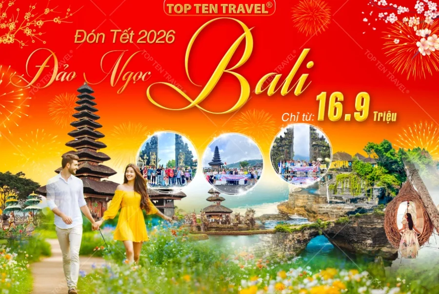 Tour Bali mang đến cho du khách những trải nghiệm tuyệt vời với mức giá chỉ từ 16.990.000đ