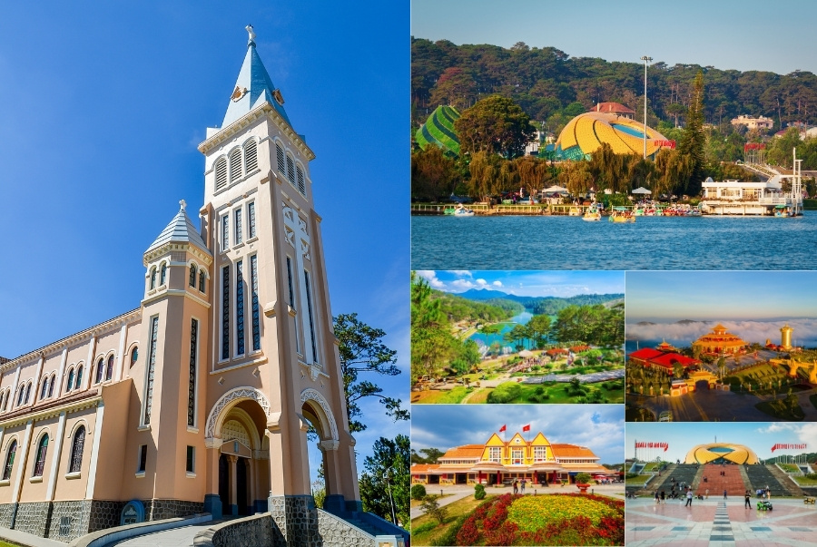 Các địa điểm du lịch Đà Lạt nổi tiếng được nhiều người yêu thích