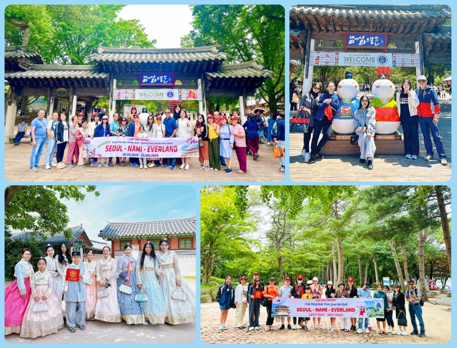 Tour Du lịch Hàn Quốc mùa hè là sự lựa chọn yêu thích của nhiều Khách Hàng khi đến với Top Ten Travel