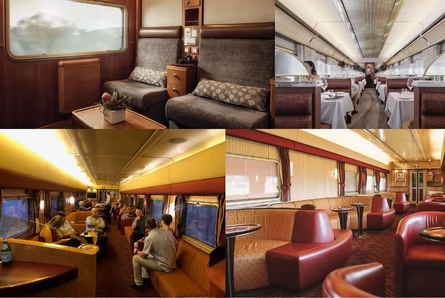 Chuyến tàu xuyên lục địa The Ghan sở hữu  nhiều lựa chọn hạng vé linh hoạt khác nhau