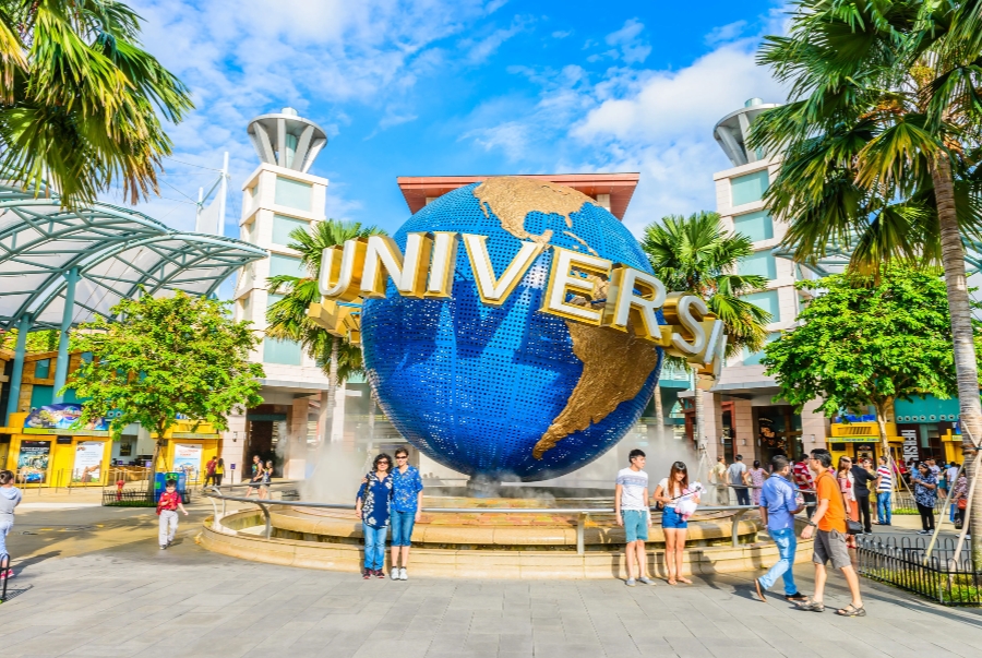 Universal Studios Singapore là công viên giải trí theo các chủ đề điện ảnh