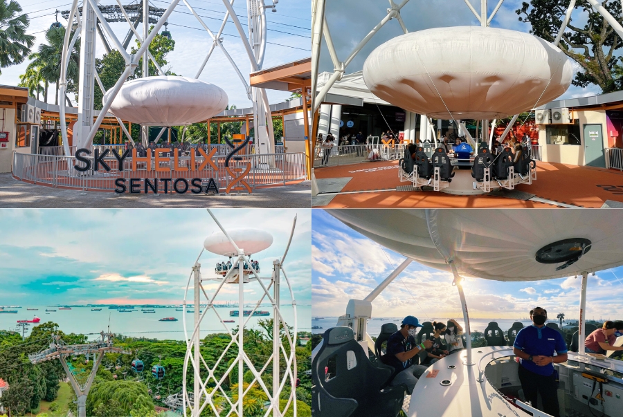 SkyHelix Sentosa là địa điểm ngắm cảnh lộ thiên cao 79 mét