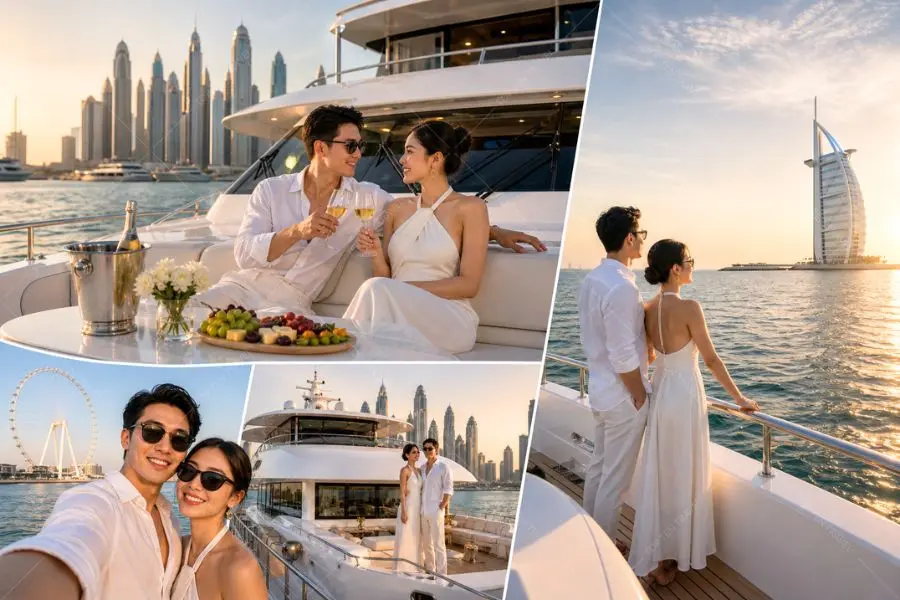 Dubai sở hữu bến cảng hiện đại với hàng loạt du thuyền đẳng cấp
