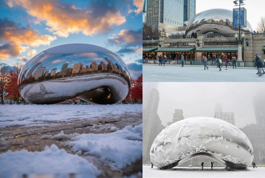 Millennium Park là công viên trung tâm nổi tiếng của Chicago