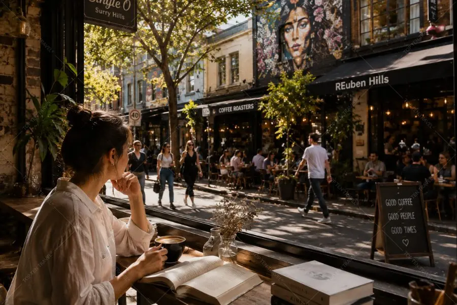 Không gian nghệ thuật và cafe cực chill tại Sydney