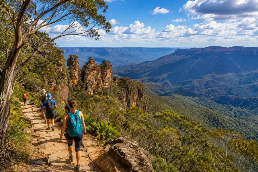 Các hoạt động trekking xuyên rừng tại Blue Mountains