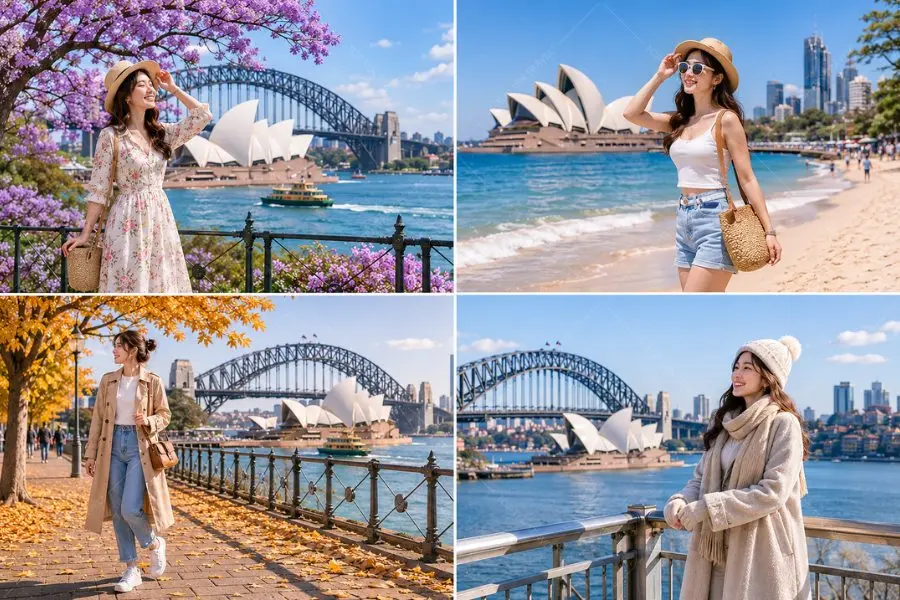 Các gợi ý về trang phục phù hợp khi du lịch Sydney theo từng mùa