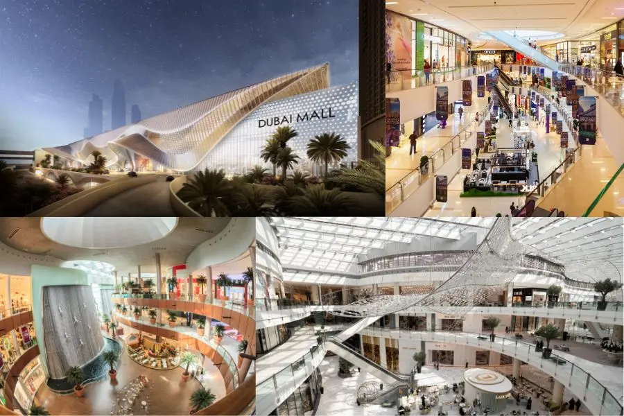 Dubai Mall sở hữu khung cảnh xa hoa và lộng lẫy hàng đầu thế giới