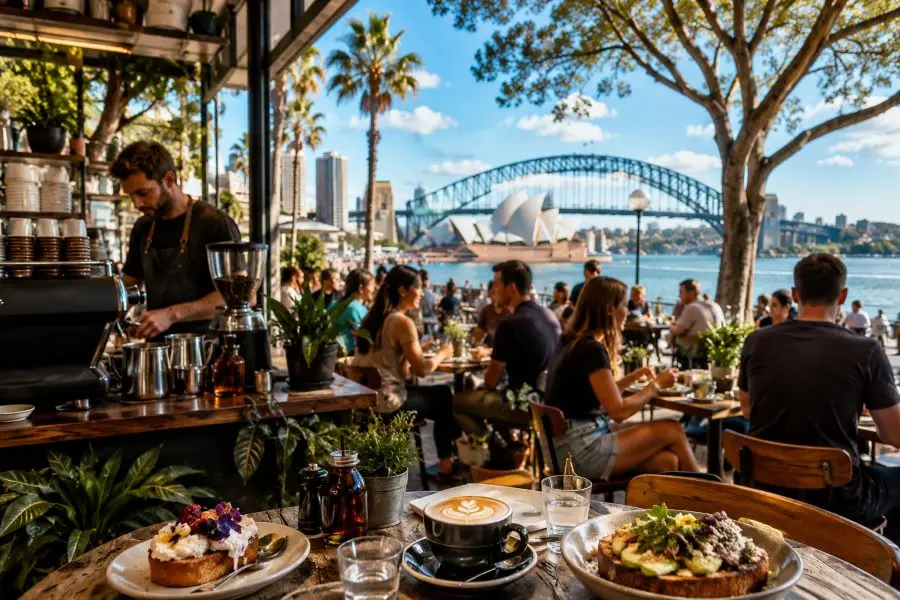 Các quán cà phê tại Sydney còn được ví như những không gian nghệ thuật thu nhỏ