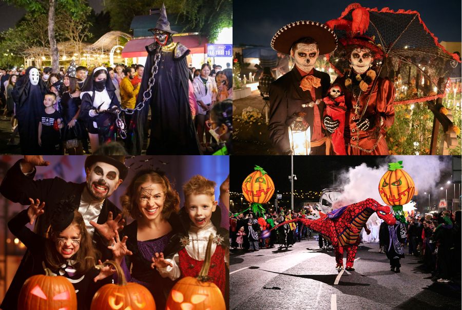 Lễ hội Halloween sở hữu bầu không khí huyền bí, sôi động và đậm chất văn hóa phương Tây