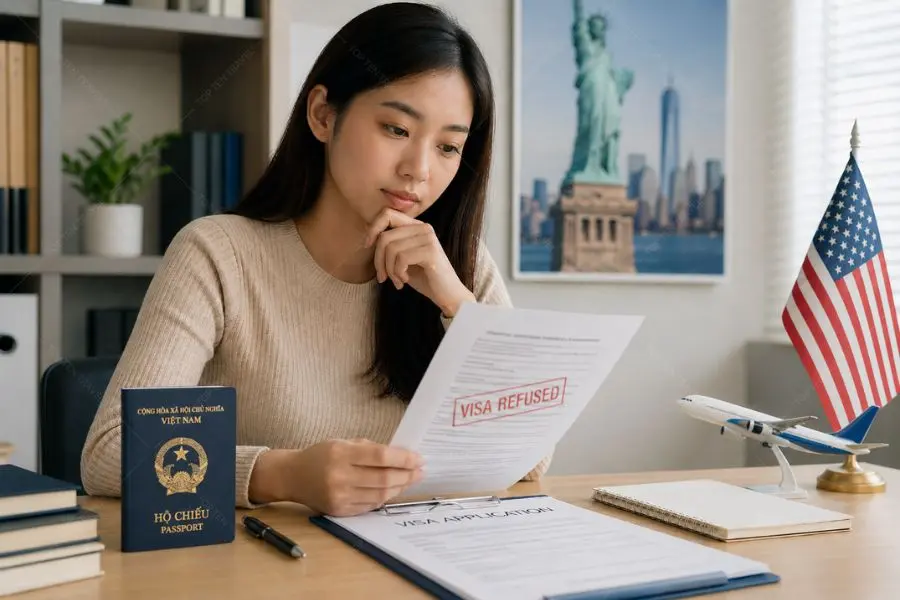 Nếu đã từng bị từ chối visa Mỹ, Bạn cần chuẩn bị hồ sơ, thông tin đầy đủ cho lần xin tiếp theo