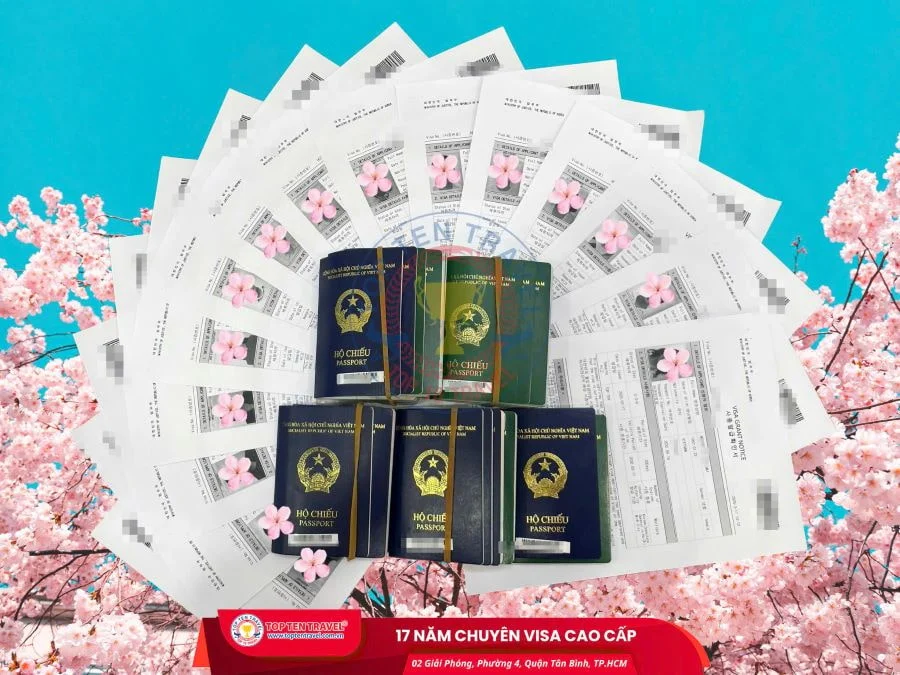 Những tấm visa Hàn Quốc thành công của các vị khách nhà Top Ten Travel