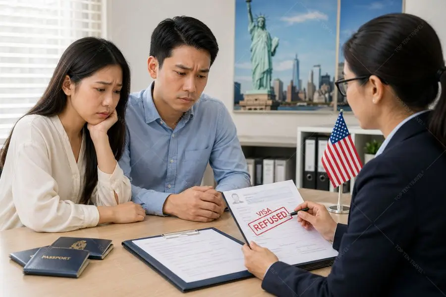 Dù đã được nới lỏng nhưng visa Mỹ vẫn là một trong những loại visa khó xin nhất thế giới