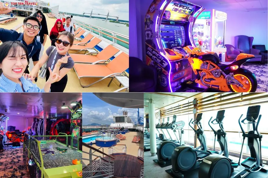 Không gian giải trí đa dạng trên Star Voyager