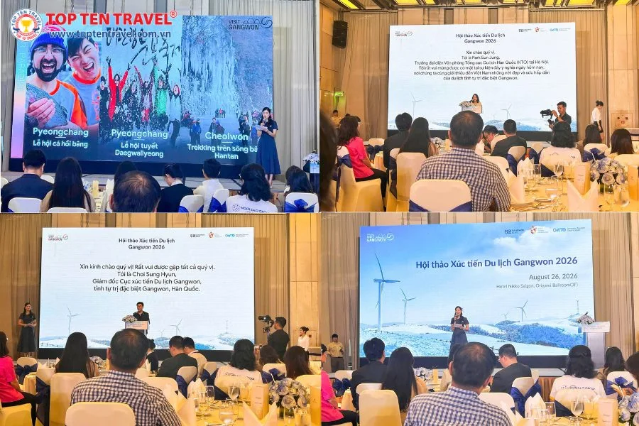 Hội thảo mang đến những góc nhìn đa dạng về tiềm năng du lịch Gangwon