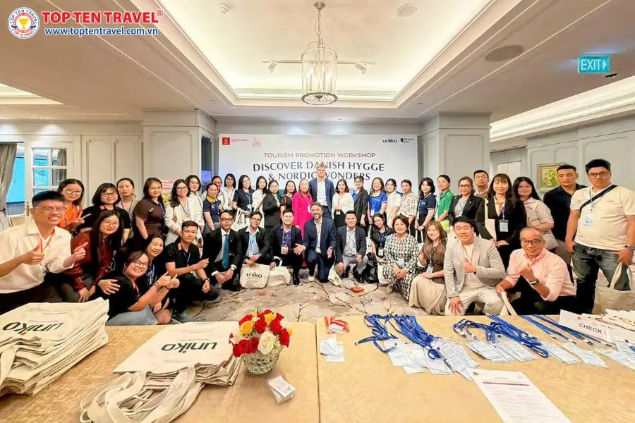 Sự kiện Denmark - Nordic Tourism Promotion Workshop 2026 diễn ra với sự tham gia đông đảo của các đơn vị hoạt động trong lĩnh vực du lịch