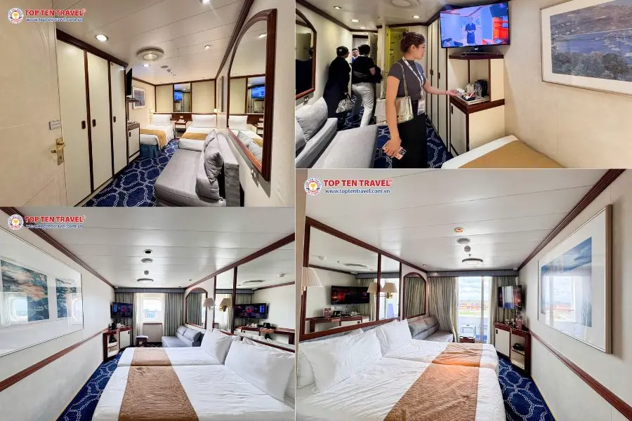 Không gian nội thất sang trọng trên Star Voyager được thiết kế theo tiêu chuẩn nghỉ dưỡng quốc tế