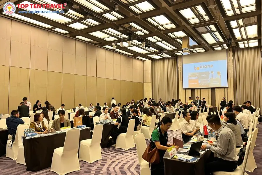 Không gian vô cùng sôi nổi tại Chương trình Xúc Tiến Du lịch Đài Loan 2026