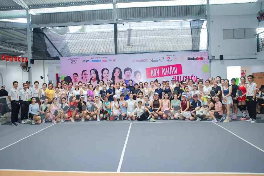 Giải Pickleball “Đại Chiến Mỹ Nhân” quy tụ 99 Chị đẹp đến từ mọi lĩnh vực