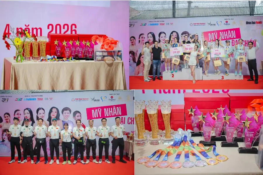 Giải đấu diễn ra chuyên nghiệp với các phần thưởng hấp dẫn