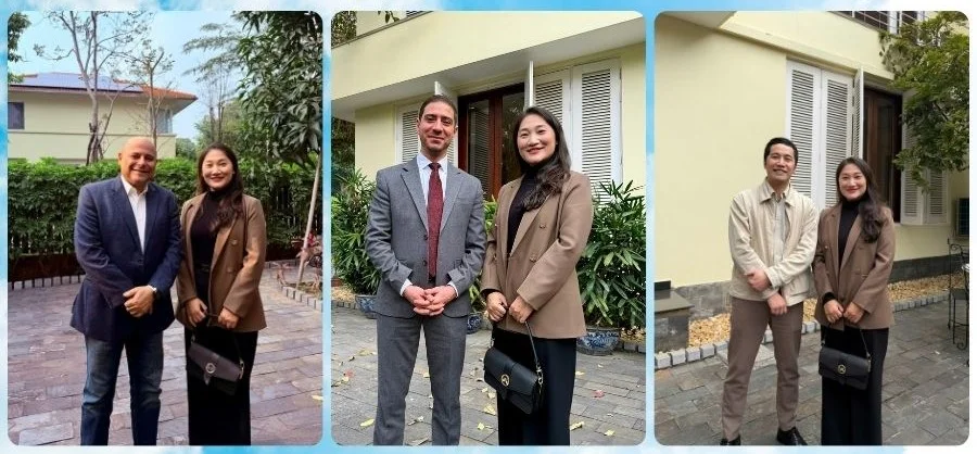 Bà Phạm Thị Thu Hằng - Phó Giám Đốc Điều Hành là đại diện của Top Ten Travel tham dự buổi gặp mặt lần này