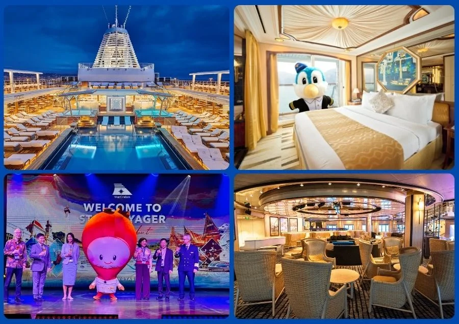 Hệ thống cơ sở vật chất đẳng cấp của du thuyền Star Voyager