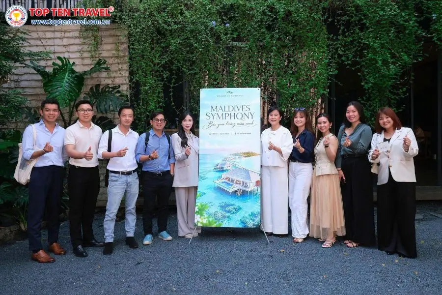 Không gian giao lưu và kết nối đối tác tại Workshop “Maldives Symphony – Bản giao hưởng thiên đường”