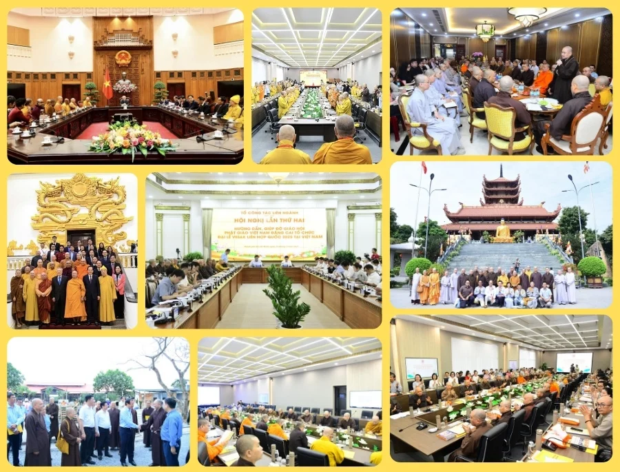 Các hoạt động, công tác chuẩn bị cho Đại lễ Vesak đang được tiến hành nhanh chóng để đảm bảo Đại lễ được diễn ra suôn sẻ