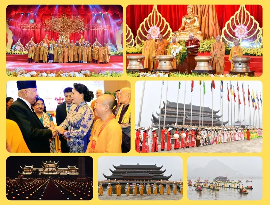 Việt Nam là quốc gia có kinh nghiệm tổ chức 3 kỳ đại lễ Vesak trước đó vào các năm 2008 (Hà Nội), 2014 (Ninh Bình) và 2019 (Hà Nam)
