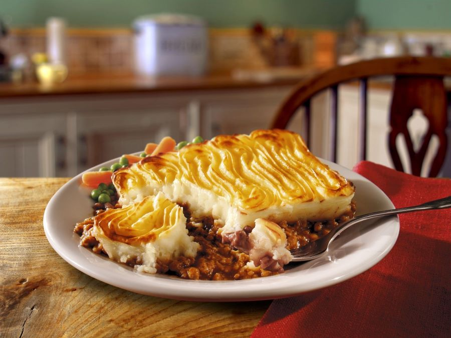 Shepherd's pie là một món bánh truyền thống của người Anh