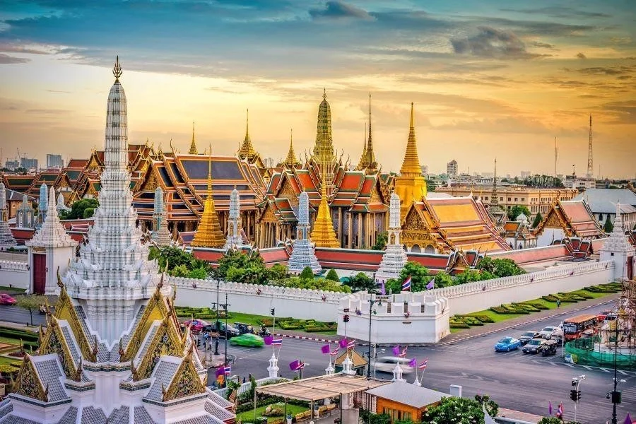 Chùa Phật Ngọc mang đậm nét kiến trúc truyền thống của Thái Lan