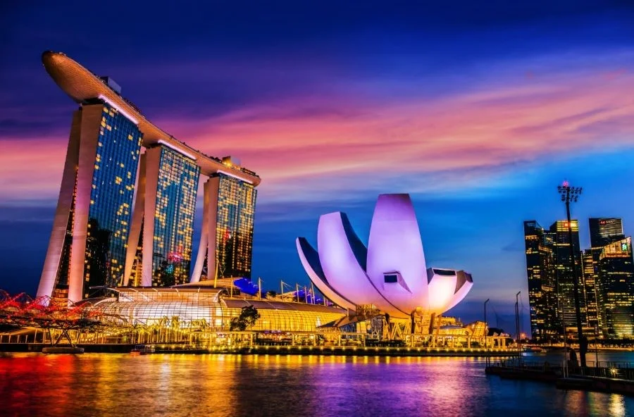 Bảo tàng Khoa học Nghệ thuật Singapore có kiểu dáng hình trái sầu riêng