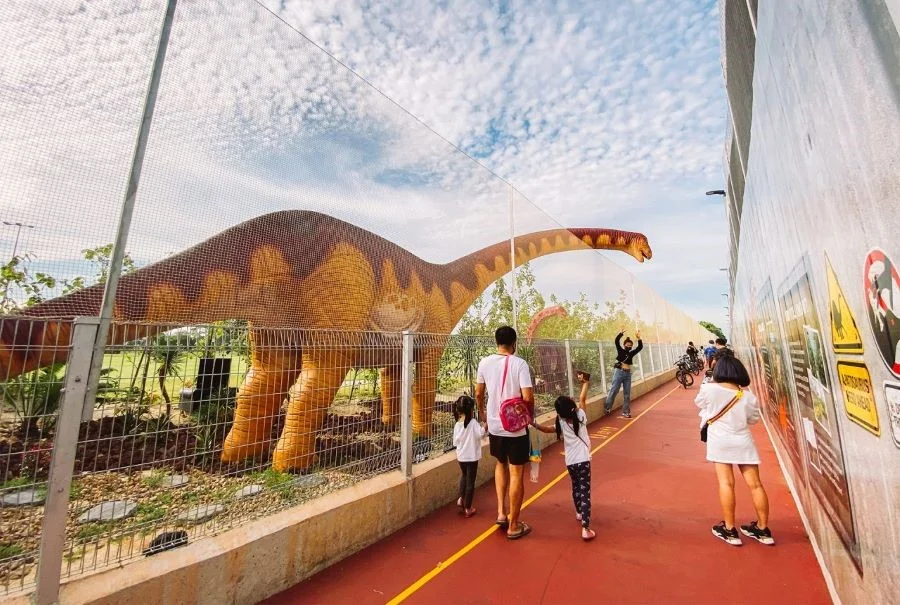 Công viên khủng long có quy mô lớn nhất và mới nhất của Singapore