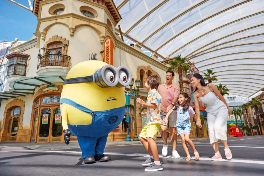 Universal Studios Singapore là công viên giải trí có quy mô thuộc top đầu ở Đông Nam Á.