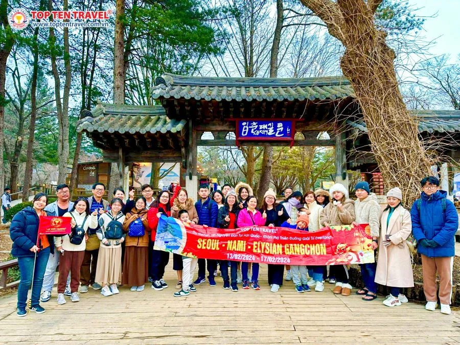 Tour Du Lịch Hàn Quốc giá tốt tại nhà Top Ten Travel
