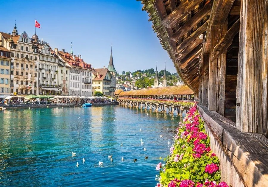 Lucerne sở hữu nhiều cảnh quan thiên nhiên đẹp đắm say lòng người