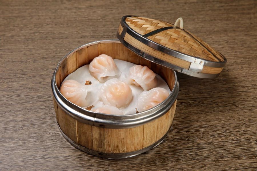 Nhắc đến ẩm thực Quảng Đông không thể bỏ qua món há cảo tôm thơm ngon 