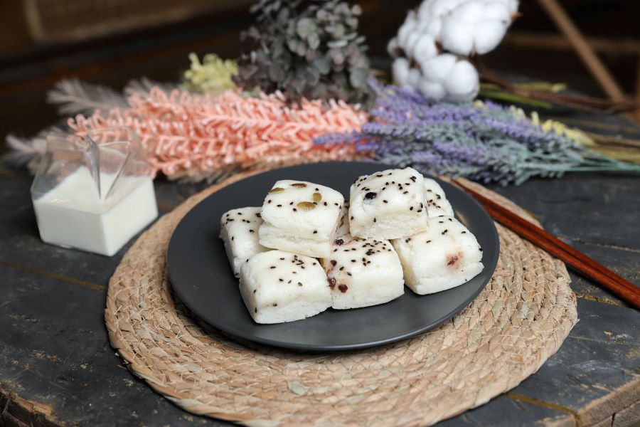 Nhờ có món bánh gạo Jeungpyeon mà hương vị mùa thu Hàn Quốc trở nên đậm đà và trọn vị hơn
