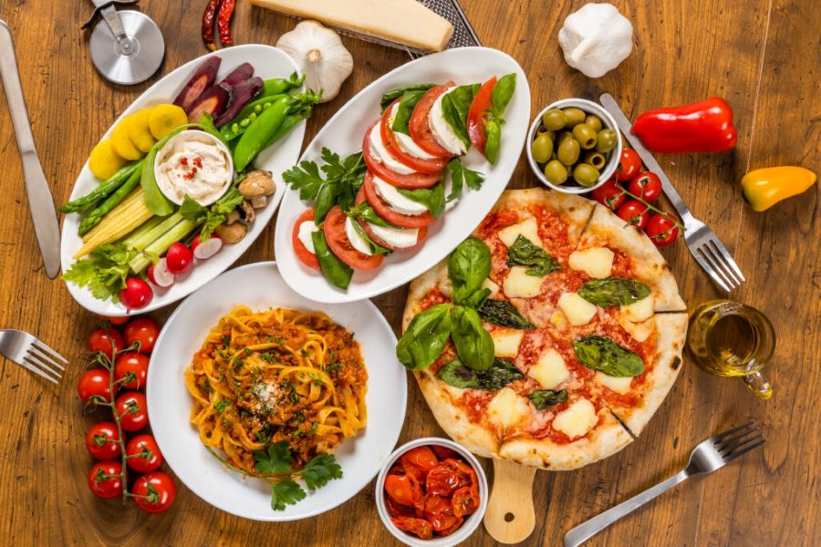 Các món ăn nước Ý sở hữu hương vị và mùi vị cực kỳ đặc trưng