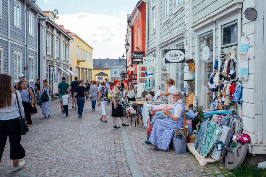 Phố cổ Porvoo cho đến nay vẫn giữ nguyên vẻ đẹp và các kiến trúc tinh tế
