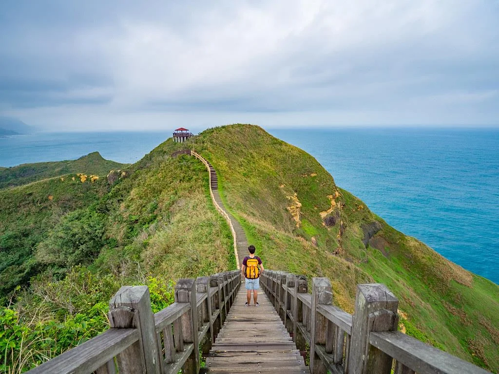 Bầu không khí ở Mũi Bitou Jiao trong lành đến khó tả, xua tan mọi bụi bặm, ồn ào của phố thị
