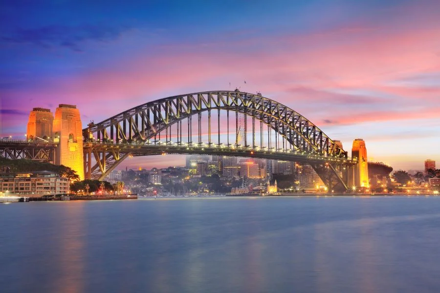 Cầu cảng Sydney - một trong những chiếc cầu treo đẹp nhất trên thế giới