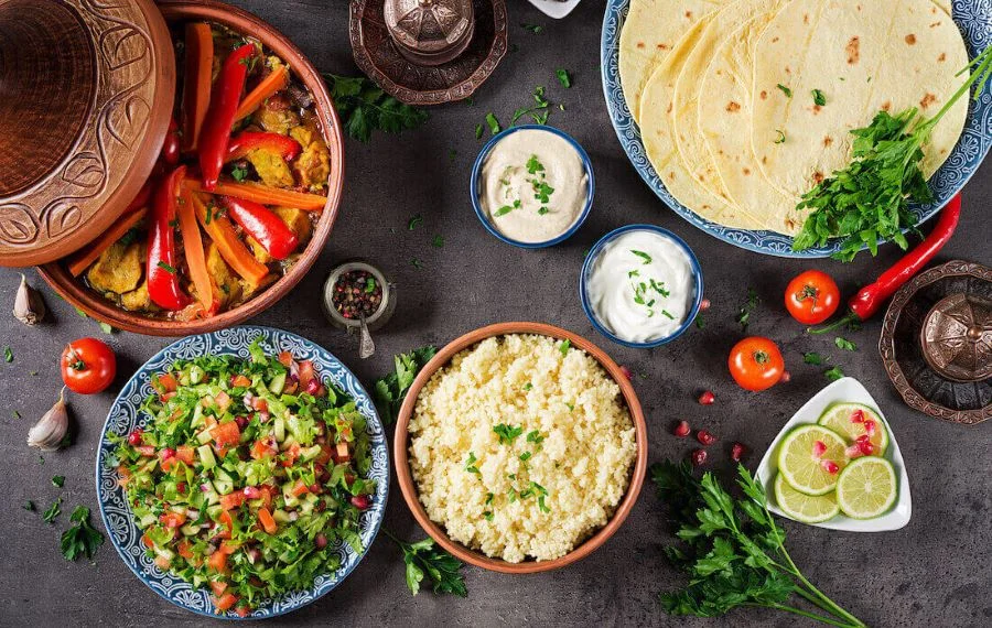 Ẩm thực Maroc gây ấn tượng với thực khách bởi sự pha trộn tài tình giữa ẩm thực nhiều miền 